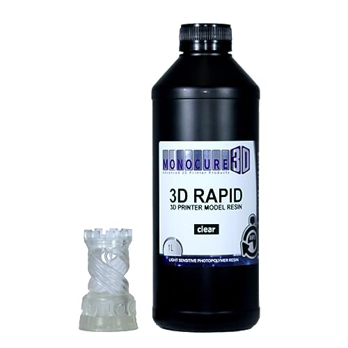 Monocure3D 3DR-3582C-01B Rapid Resin, Kunstharz, 1l, Klar von Monocure3D