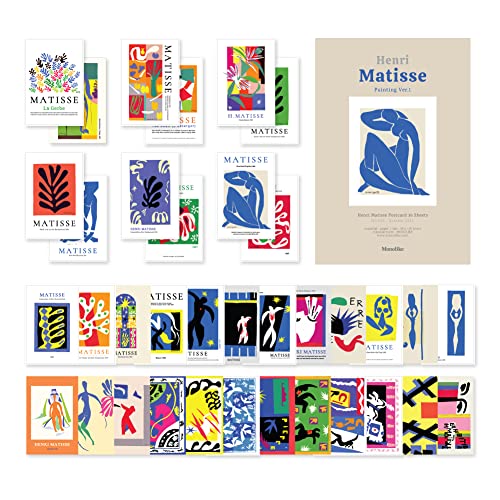Monolike Henri Matisse Painting Ver.1 Einzelkarte – Mix 36 Stück, besteht aus 36 berühmten Gemälden von Henri Matisse. Monolike Henri Matisse Painting Ver.1 Einzelkarte – Mix 36 Stück, besteht aus 36 berühmten Gemälden von Henri Matisse. von Monolike
