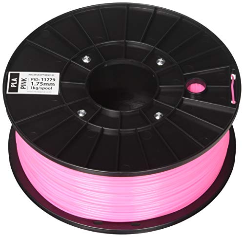 Monoprice 111779 PLA 3D-Drucker-Filament – Rosa – 1 kg Spule, 1,75 mm dick | | für alle PLA-kompatiblen Drucker von Monoprice