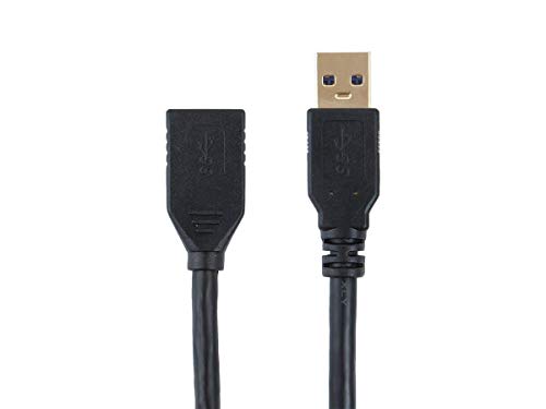 Monoprice 113749 Select Series USB 3.0 A auf A Buchse Verlängerungskabel 0,5 m für PlayStation, Xbox, Oculus VR, USB-Stick, Kartenleser, Festplatte, Tastatur, Drucker, Kamera und mehr. von Monoprice
