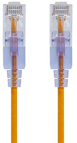 Monoprice - 116322 SlimRun Cat6A Ethernet-Patchkabel - snagless RJ45 UTP Pure Bare Kupferdraht 10G 30AWG 0,9 m Gelb 10er-Pack Monoprice - 116322 SlimRun Cat6A Ethernet-Patchkabel - snagless RJ45 UTP Pure Bare Kupferdraht 10G 30AWG 0,9 m Gelb 10er-Pack von Monoprice