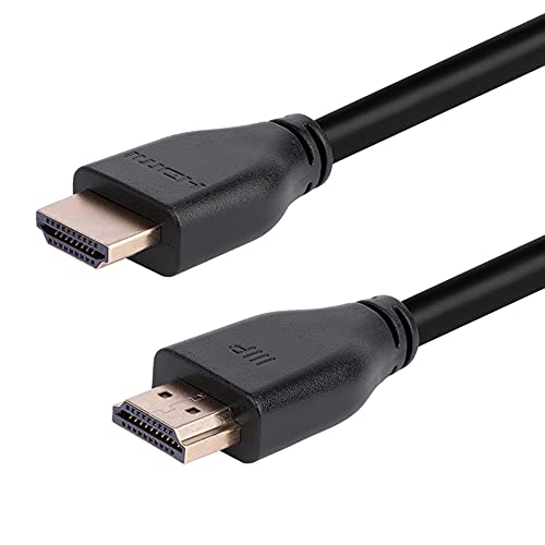 Monoprice 8K-zertifiziertes Ultra-High-Speed-HDMI-Kabel, HDMI 2.1, 8K @ 60Hz, 4K @ 120Hz, 48 Gbit/s, HDR, VRR, CL2 In-Wall bewertet, 4,5 m, Schwarz (1 Stück) von Monoprice