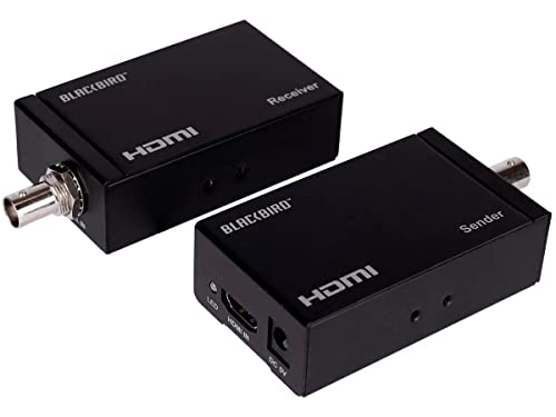 Monoprice Blackbird HDMI-Extender über Koaxialkabel bis zu 100 m, 1080p @ 60 Hz, 6,75 Gbit/s Videobandbreite, HDCP 1.1, für DVR und DVD Monoprice Blackbird HDMI-Extender über Koaxialkabel bis zu 100 m, 1080p @ 60 Hz, 6,75 Gbit/s Videobandbreite, HDCP 1.1, für DVR und DVD von Monoprice