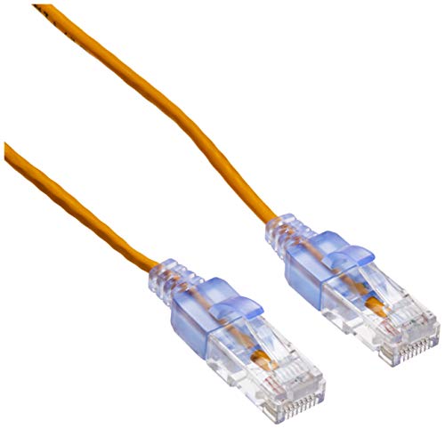 Monoprice SlimRun Cat6A Ethernet-Netzwerk-Patchkabel gelb 25ft von Monoprice