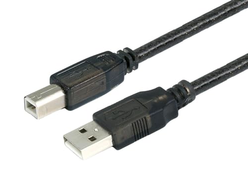 Monoprice USB-A auf USB-B 2.0 Kabel – aktiv 28/24AWG schwarz 10,1 m von Monoprice