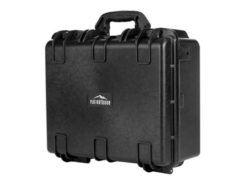 Monoprice Wetterfeste Hartschalenkoffer mit anpassbarem Schaumstoff – stoßfest, IP67 Level Staub- und Wasserschutz bis zu 1 Meter Tiefe, 48,3 x 40,6 x 20,3 cm, 28,5 Liter, Schwarz – Pure Outdoor Monoprice Wetterfeste Hartschalenkoffer mit anpassbarem Schaumstoff – stoßfest, IP67 Level Staub- und Wasserschutz bis zu 1 Meter Tiefe, 48,3 x 40,6 x 20,3 cm, 28,5 Liter, Schwarz – Pure Outdoor von Monoprice