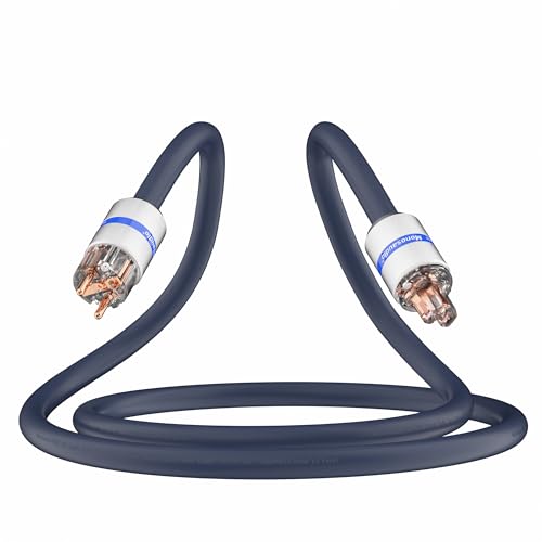 Monosaudio P902 HiFi Stromkabel 1M Alufolie Abschirmung φ17mm OFC Audiophil Kaltgerätekabel 2 polig AC High End Netzkabel mit Schuko+IEC C15 Buchse für DVD/Verstärker/Decoder/Subwoofer/AMP Monosaudio P902 HiFi Stromkabel 1M Alufolie Abschirmung φ17mm OFC Audiophil Kaltgerätekabel 2 polig AC High End Netzkabel mit Schuko+IEC C15 Buchse für DVD/Verstärker/Decoder/Subwoofer/AMP von Monosaudio