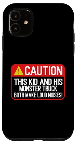 Dieses Kind und sein Monstertruck machen beide lauten Geräusch-Truck Hülle für iPhone 11 Dieses Kind und sein Monstertruck machen beide lauten Geräusch-Truck Hülle für iPhone 11 von Monster Truck Gifts