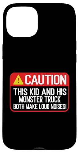 Dieses Kind und sein Monstertruck machen beide lauten Geräusch-Truck Hülle für iPhone 15 Plus Dieses Kind und sein Monstertruck machen beide lauten Geräusch-Truck Hülle für iPhone 15 Plus von Monster Truck Gifts