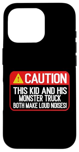 Dieses Kind und sein Monstertruck machen beide lauten Geräusch-Truck Hülle für iPhone 16 Pro Dieses Kind und sein Monstertruck machen beide lauten Geräusch-Truck Hülle für iPhone 16 Pro von Monster Truck Gifts