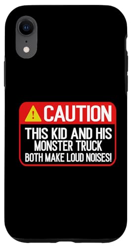 Dieses Kind und sein Monstertruck machen beide lauten Geräusch-Truck Hülle für iPhone XR Dieses Kind und sein Monstertruck machen beide lauten Geräusch-Truck Hülle für iPhone XR von Monster Truck Gifts