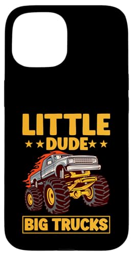 Kleiner Kerl, große Trucks, Monster Truck Hülle für iPhone 15 Kleiner Kerl, große Trucks, Monster Truck Hülle für iPhone 15 von Monster Truck Gifts