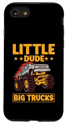Kleiner Kerl, große Trucks, Monster Truck Hülle für iPhone SE (2020) / 7 / 8 von Monster Truck Gifts