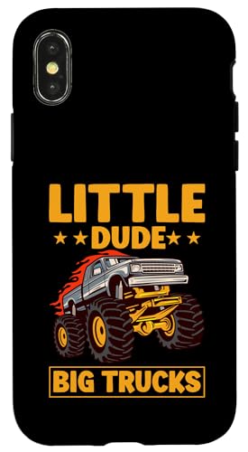 Kleiner Kerl, große Trucks, Monster Truck Hülle für iPhone X/XS Kleiner Kerl, große Trucks, Monster Truck Hülle für iPhone X/XS von Monster Truck Gifts