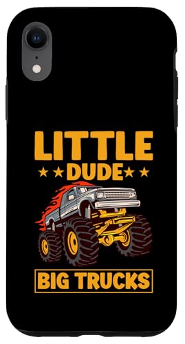 Kleiner Kerl, große Trucks, Monster Truck Hülle für iPhone XR Kleiner Kerl, große Trucks, Monster Truck Hülle für iPhone XR von Monster Truck Gifts