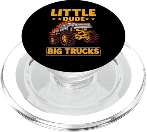 Kleiner Kerl, große Trucks, Monster Truck PopSockets PopGrip für MagSafe von Monster Truck Gifts