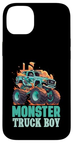 Monstertruck Junge Monstertruck Hülle für iPhone 14 Plus von Monster Truck Gifts