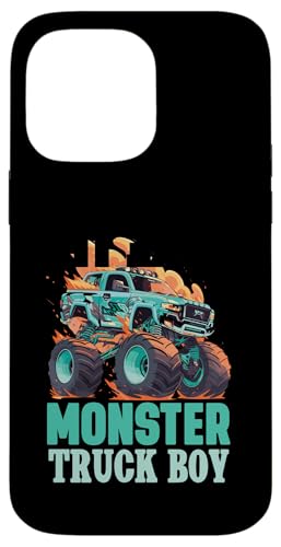 Monstertruck Junge Monstertruck Hülle für iPhone 14 Pro Max Monstertruck Junge Monstertruck Hülle für iPhone 14 Pro Max von Monster Truck Gifts