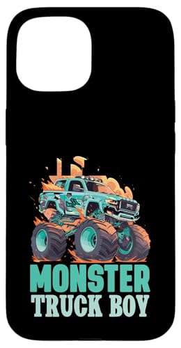 Monstertruck Junge Monstertruck Hülle für iPhone 15 Monstertruck Junge Monstertruck Hülle für iPhone 15 von Monster Truck Gifts