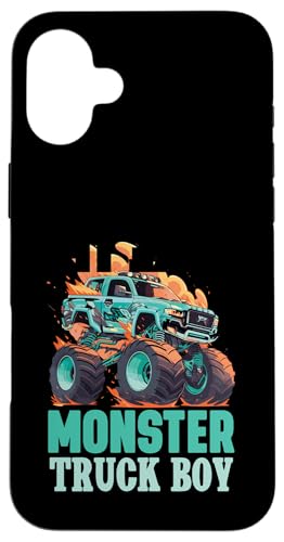 Monstertruck Junge Monstertruck Hülle für iPhone 16 Plus Monstertruck Junge Monstertruck Hülle für iPhone 16 Plus von Monster Truck Gifts