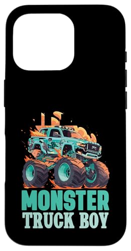 Monstertruck Junge Monstertruck Hülle für iPhone 16 Pro Monstertruck Junge Monstertruck Hülle für iPhone 16 Pro von Monster Truck Gifts