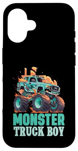 Monstertruck Junge Monstertruck Hülle für iPhone 16 Monstertruck Junge Monstertruck Hülle für iPhone 16 von Monster Truck Gifts