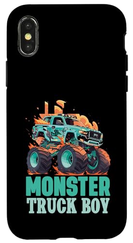 Monstertruck Junge Monstertruck Hülle für iPhone X/XS Monstertruck Junge Monstertruck Hülle für iPhone X/XS von Monster Truck Gifts