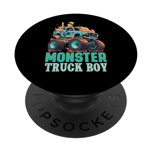 Monstertruck Junge Monstertruck PopSockets Klebender PopGrip Monstertruck Junge Monstertruck PopSockets Klebender PopGrip von Monster Truck Gifts