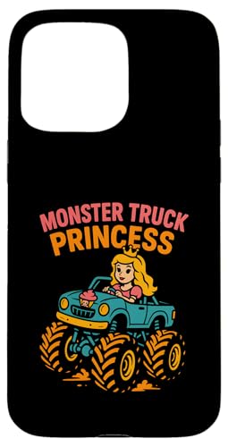 Cute Monster Truck Princess Damen Monster Truck Cute Girls Hülle für iPhone 15 Pro Max von Monster Truck Magic - Boys and Girls Truck Apparel