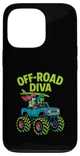 Cute Off-Road Diva Damen Monster Truck Cute Girls Hülle für iPhone 13 Pro Cute Off-Road Diva Damen Monster Truck Cute Girls Hülle für iPhone 13 Pro von Monster Truck Magic - Boys and Girls Truck Apparel