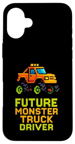 Kids Future Monster Truck Driver, süße Geburtstagsfeier für Jungen Hülle für iPhone 16 Plus Kids Future Monster Truck Driver, süße Geburtstagsfeier für Jungen Hülle für iPhone 16 Plus von Monster Truck Magic - Boys and Girls Truck Apparel
