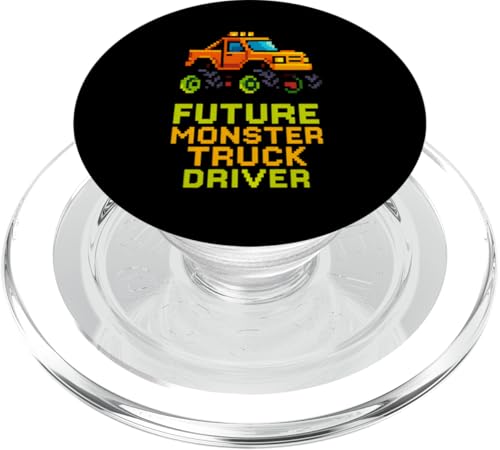 Kids Future Monster Truck Driver, süße Geburtstagsfeier für Jungen PopSockets PopGrip für MagSafe Kids Future Monster Truck Driver, süße Geburtstagsfeier für Jungen PopSockets PopGrip für MagSafe von Monster Truck Magic - Boys and Girls Truck Apparel
