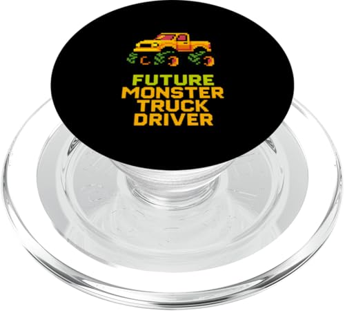 Kids Future Monster Truck Driver, süße Geburtstagsfeier für Jungen PopSockets PopGrip für MagSafe Kids Future Monster Truck Driver, süße Geburtstagsfeier für Jungen PopSockets PopGrip für MagSafe von Monster Truck Magic - Boys and Girls Truck Apparel