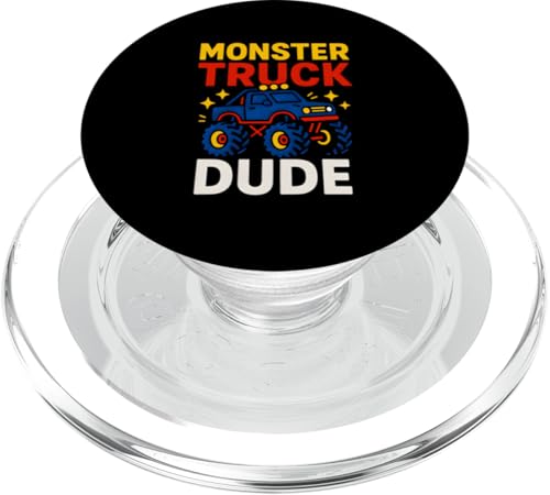 Kinder Cute Dude Jungen Geburtstag PopSockets PopGrip für MagSafe Kinder Cute Dude Jungen Geburtstag PopSockets PopGrip für MagSafe von Monster Truck Magic - Boys and Girls Truck Apparel