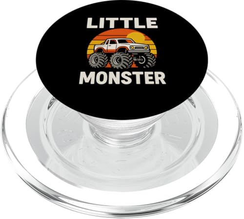 Kinder Cute Little Monster Boys Monster Truck Geburtstag PopSockets PopGrip für MagSafe Kinder Cute Little Monster Boys Monster Truck Geburtstag PopSockets PopGrip für MagSafe von Monster Truck Magic - Boys and Girls Truck Apparel