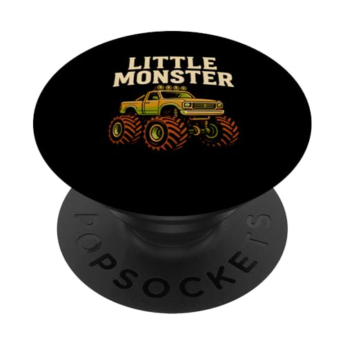 Kinder Little Monster Truck Fun Jungen Monster Truck Geburtstag PopSockets Klebender PopGrip Kinder Little Monster Truck Fun Jungen Monster Truck Geburtstag PopSockets Klebender PopGrip von Monster Truck Magic - Boys and Girls Truck Apparel