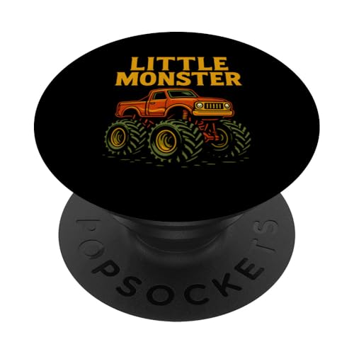 Kinder Little Monster Truck Fun Jungen Monster Truck Geburtstag PopSockets Klebender PopGrip Kinder Little Monster Truck Fun Jungen Monster Truck Geburtstag PopSockets Klebender PopGrip von Monster Truck Magic - Boys and Girls Truck Apparel