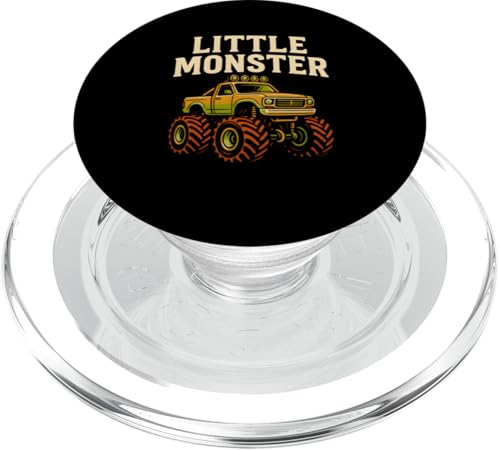 Kinder Little Monster Truck Fun Jungen Monster Truck Geburtstag PopSockets PopGrip für MagSafe Kinder Little Monster Truck Fun Jungen Monster Truck Geburtstag PopSockets PopGrip für MagSafe von Monster Truck Magic - Boys and Girls Truck Apparel