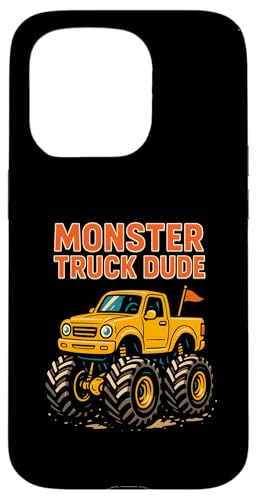 Monster Truck Dude Süße Kindergeburtstagsparty für Jungen Hülle für iPhone 15 Pro Monster Truck Dude Süße Kindergeburtstagsparty für Jungen Hülle für iPhone 15 Pro von Monster Truck Magic - Boys and Girls Truck Apparel