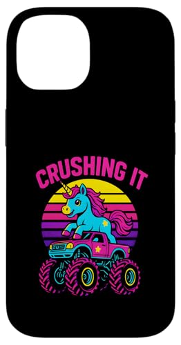 Niedlicher Einhorn-Monster-Truck, Crushing It Kindergeburtstagsparty Hülle für iPhone 14 Niedlicher Einhorn-Monster-Truck, Crushing It Kindergeburtstagsparty Hülle für iPhone 14 von Monster Truck Magic - Boys and Girls Truck Apparel