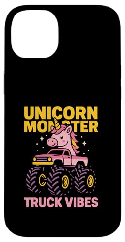 Niedlicher Einhorn-Monster-Truck-Vibes-Kindergeburtstag Hülle für iPhone 14 Plus Niedlicher Einhorn-Monster-Truck-Vibes-Kindergeburtstag Hülle für iPhone 14 Plus von Monster Truck Magic - Boys and Girls Truck Apparel