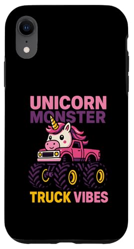 Niedlicher Einhorn-Monster-Truck-Vibes-Kindergeburtstag Hülle für iPhone XR Niedlicher Einhorn-Monster-Truck-Vibes-Kindergeburtstag Hülle für iPhone XR von Monster Truck Magic - Boys and Girls Truck Apparel