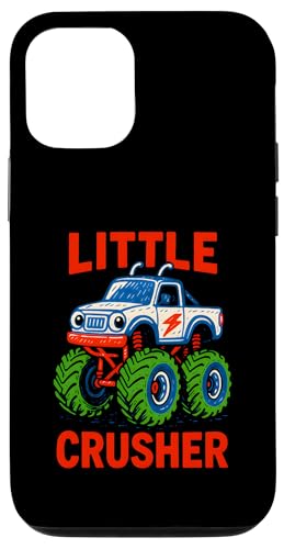 Niedlicher Monster Truck Little Crusher Kindergeburtstagsparty-Spaß Hülle für iPhone 12/12 Pro Niedlicher Monster Truck Little Crusher Kindergeburtstagsparty-Spaß Hülle für iPhone 12/12 Pro von Monster Truck Magic - Boys and Girls Truck Apparel