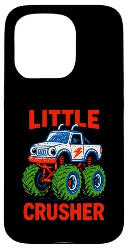 Niedlicher Monster Truck Little Crusher Kindergeburtstagsparty-Spaß Hülle für iPhone 15 Pro Niedlicher Monster Truck Little Crusher Kindergeburtstagsparty-Spaß Hülle für iPhone 15 Pro von Monster Truck Magic - Boys and Girls Truck Apparel