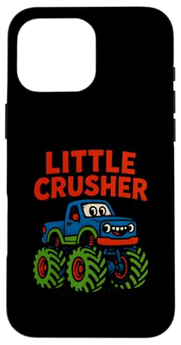 Niedlicher Monster Truck Little Crusher Kindergeburtstagsparty-Spaß Hülle für iPhone 16 Pro Max Niedlicher Monster Truck Little Crusher Kindergeburtstagsparty-Spaß Hülle für iPhone 16 Pro Max von Monster Truck Magic - Boys and Girls Truck Apparel