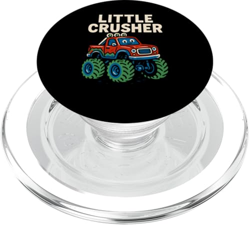 Niedlicher Monster Truck Little Crusher Kindergeburtstagsparty-Spaß PopSockets PopGrip für MagSafe Niedlicher Monster Truck Little Crusher Kindergeburtstagsparty-Spaß PopSockets PopGrip für MagSafe von Monster Truck Magic - Boys and Girls Truck Apparel