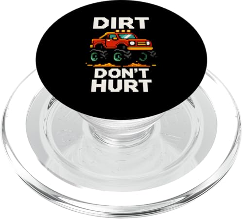 Niedlicher Monstertruck Dirt Don't Hurt Lustiger Kindergeburtstag PopSockets PopGrip für MagSafe Niedlicher Monstertruck Dirt Don't Hurt Lustiger Kindergeburtstag PopSockets PopGrip für MagSafe von Monster Truck Magic - Boys and Girls Truck Apparel