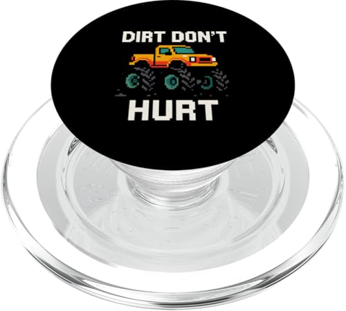Niedlicher Monstertruck Dirt Don't Hurt Lustiger Kindergeburtstag PopSockets PopGrip für MagSafe Niedlicher Monstertruck Dirt Don't Hurt Lustiger Kindergeburtstag PopSockets PopGrip für MagSafe von Monster Truck Magic - Boys and Girls Truck Apparel
