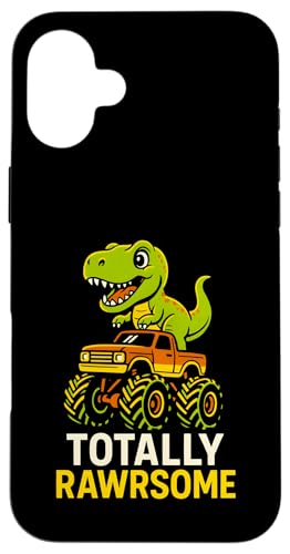 Niedlicher T-Rex, totally Rawrsome Cool Monster Truck Dinosaurier Hülle für iPhone 16 Plus Niedlicher T-Rex, totally Rawrsome Cool Monster Truck Dinosaurier Hülle für iPhone 16 Plus von Monster Truck Magic - Boys and Girls Truck Apparel