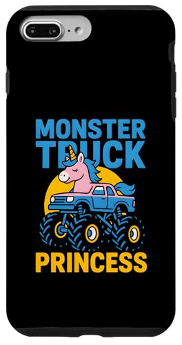 Niedliches Einhorn Monster Truck Prinzessin Mädchen Geburtstag Hülle für iPhone 7 Plus/8 Plus Niedliches Einhorn Monster Truck Prinzessin Mädchen Geburtstag Hülle für iPhone 7 Plus/8 Plus von Monster Truck Magic - Boys and Girls Truck Apparel